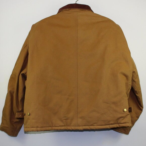 Carhartt Tan Canvas Insulated Winter Jacket Coat (3XL) - Picture 2 of 9